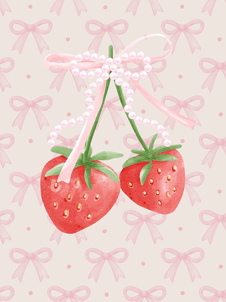 Bows And Berries art print by Jesse Keith for $57.95 CAD