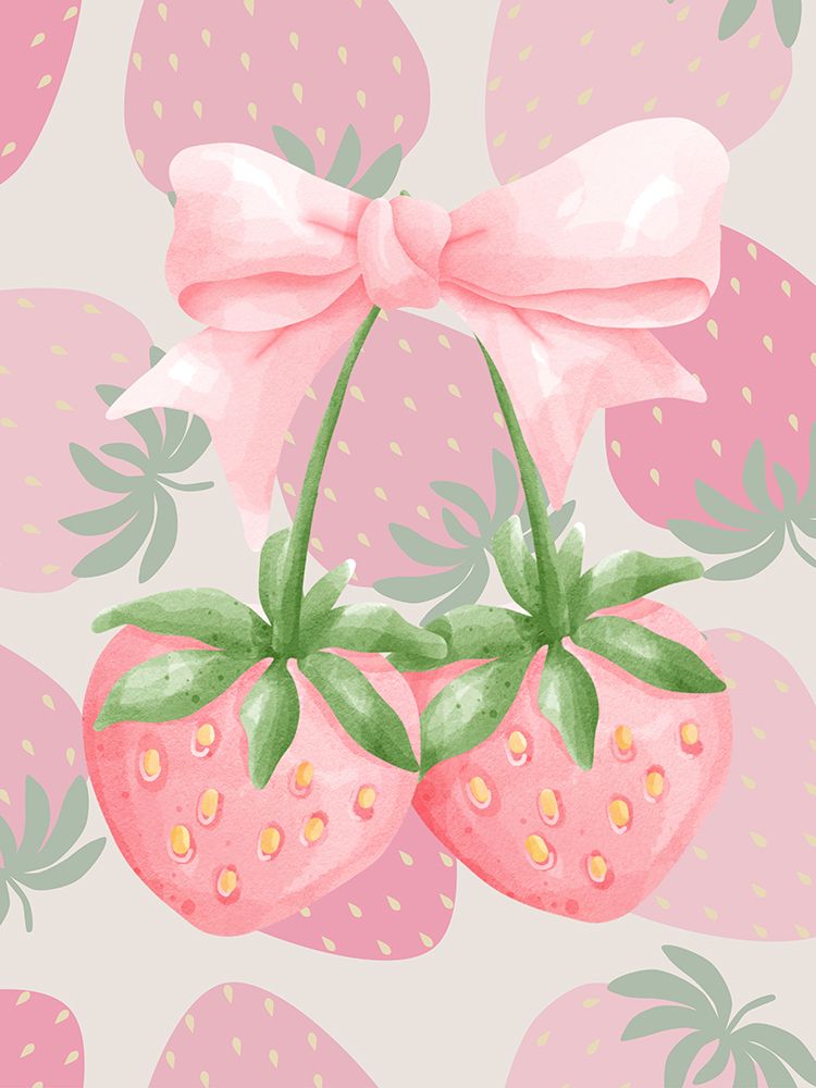 Strawberry Shortcake art print by Jesse Keith for $57.95 CAD