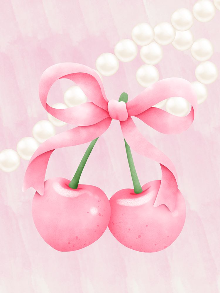 Cherry Pearls art print by Jesse Keith for $57.95 CAD