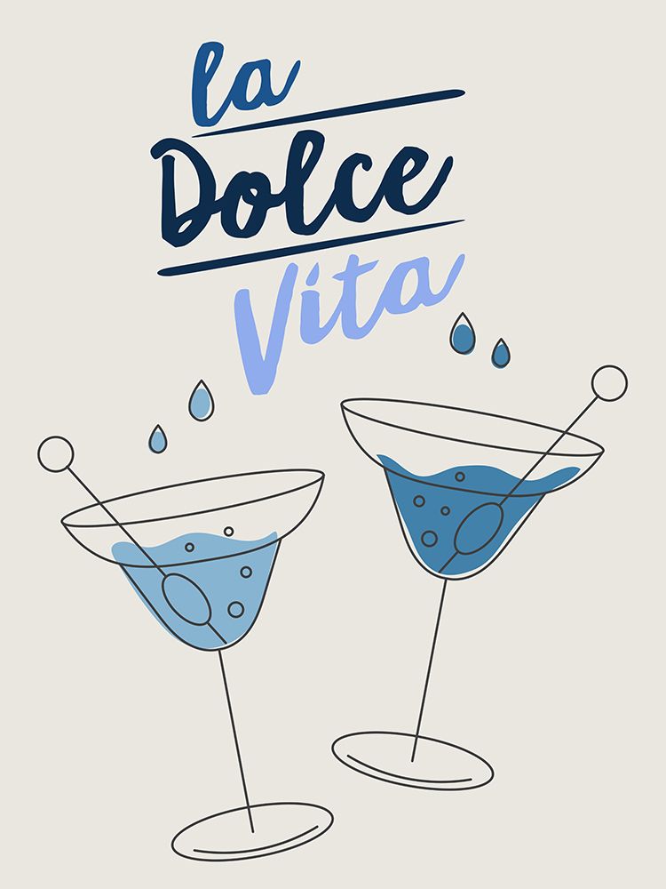 La Dolce Vita art print by Jesse Keith for $57.95 CAD