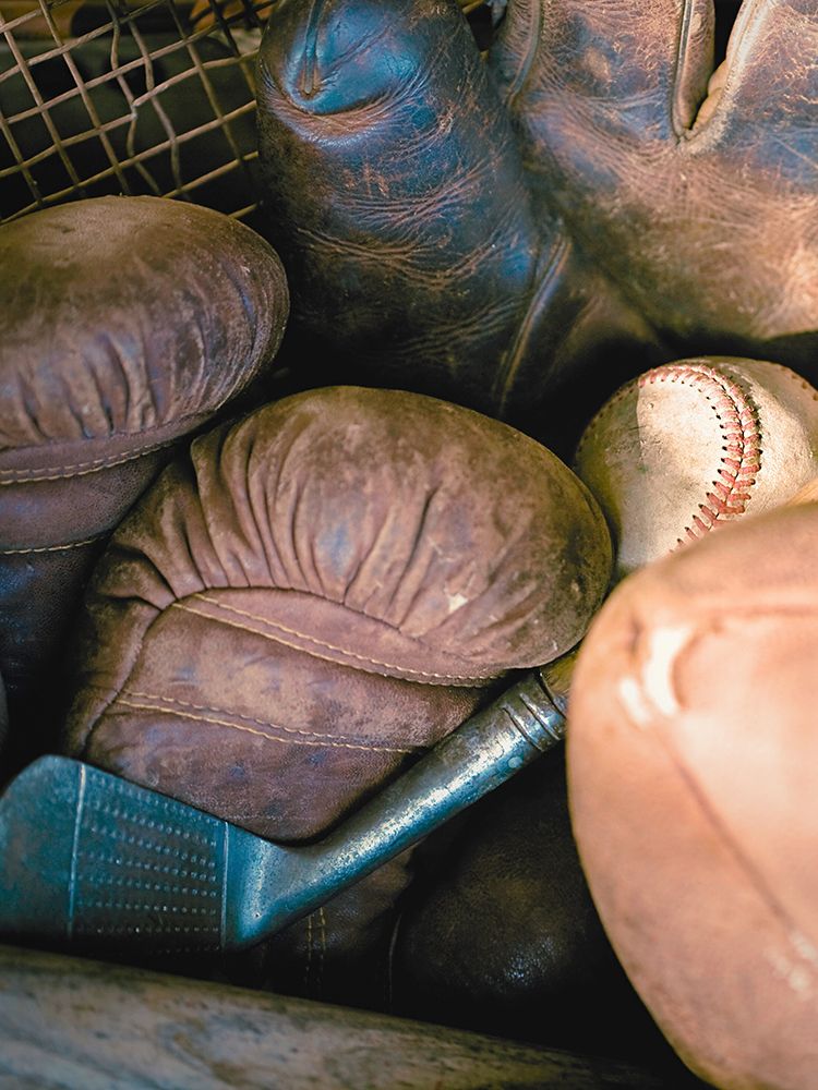 Baseball And Golf Vintage art print by Jesse Keith for $57.95 CAD