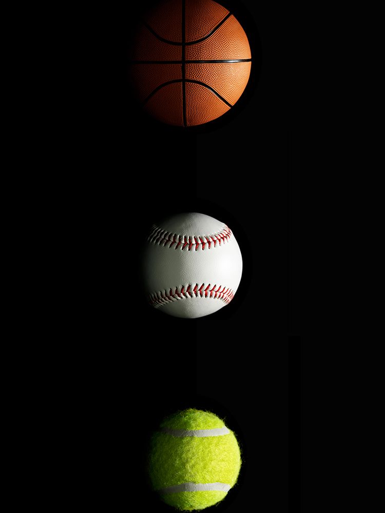 Basketball, Baseball Tennis Spotlight art print by Jesse Keith for $57.95 CAD
