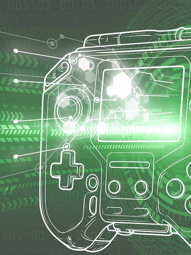 Gamer Futurism 1 art print by Jesse Keith for $57.95 CAD