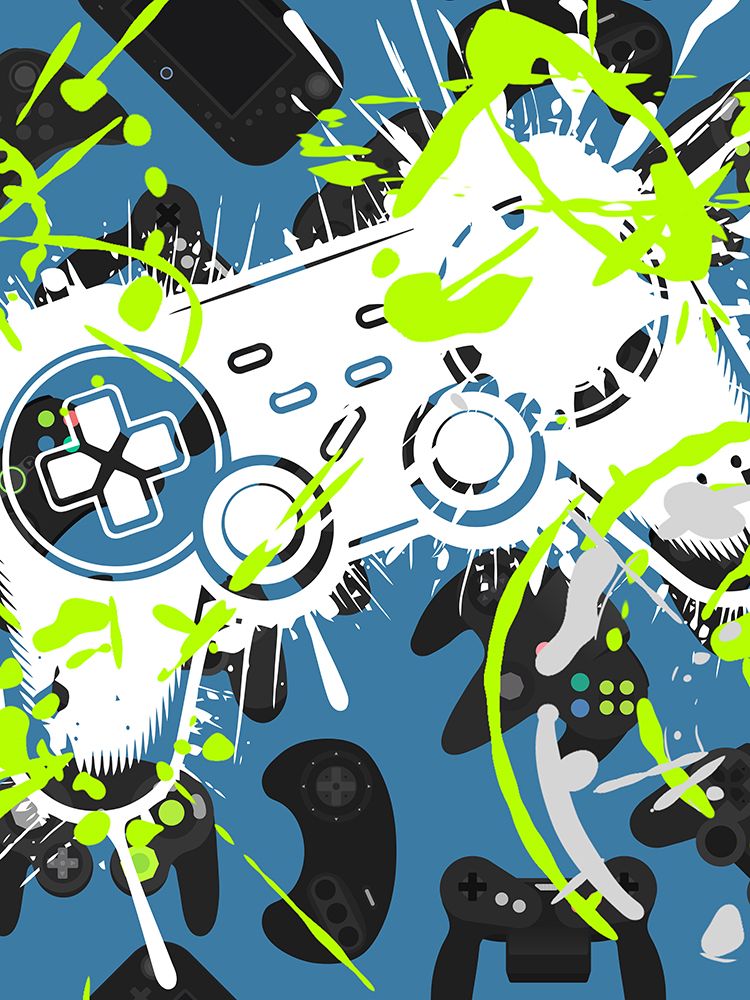 Lime Green Controller art print by Jesse Keith for $57.95 CAD