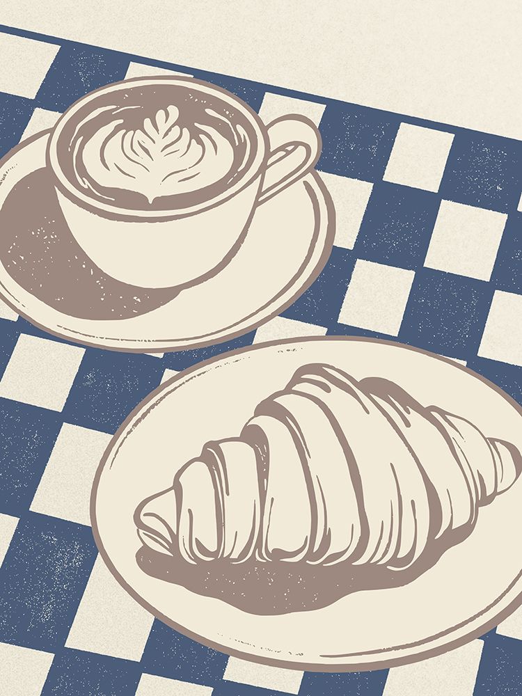Chai At The Cafe art print by Jesse Keith for $57.95 CAD