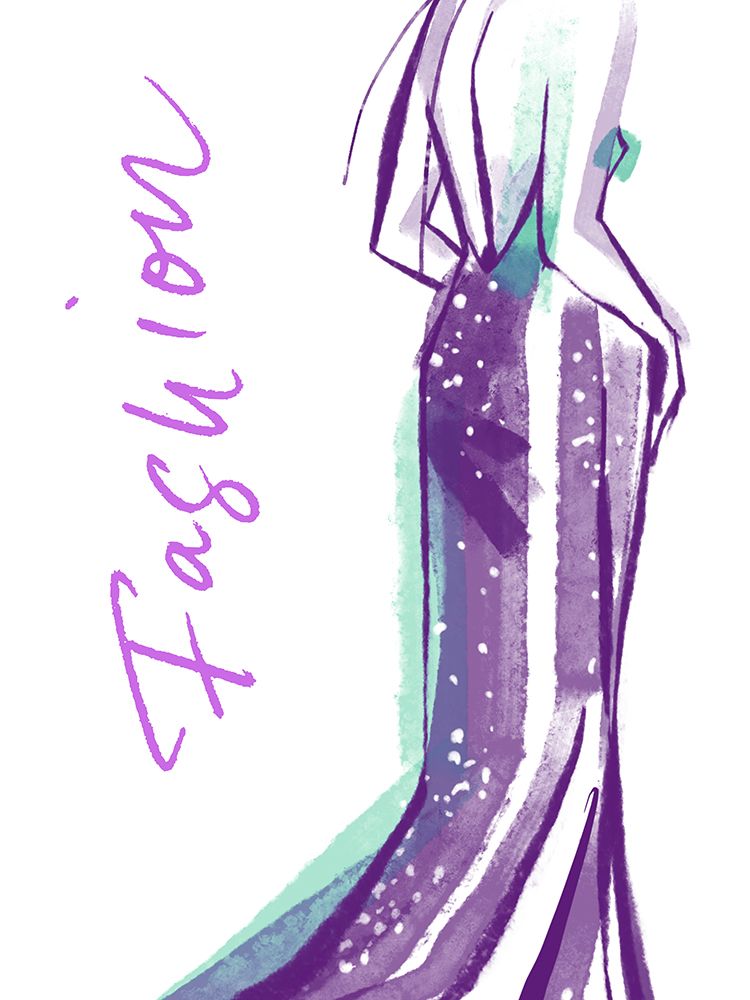 Pretty In Purple art print by Jesse Keith for $57.95 CAD