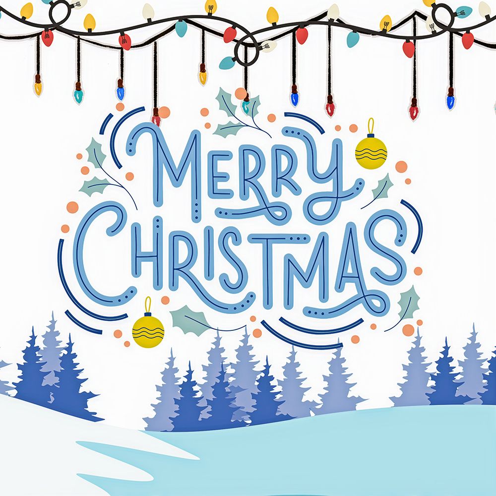 Merry Christmas art print by Jesse Keith for $57.95 CAD