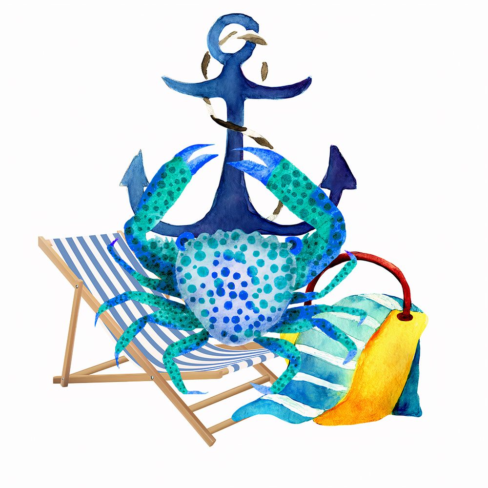 Crab Anchor 2 art print by Jesse Keith for $57.95 CAD