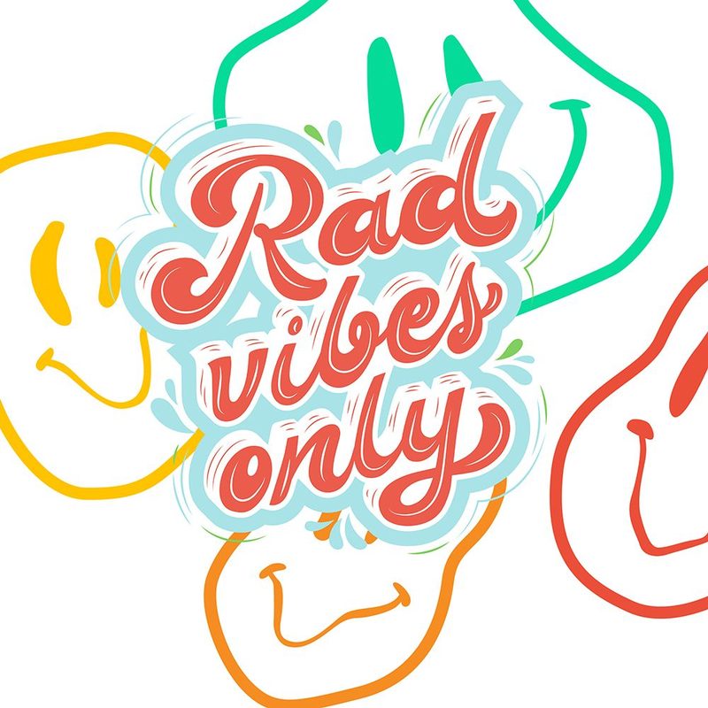 Rad Vibes art print by Jesse Keith for $57.95 CAD