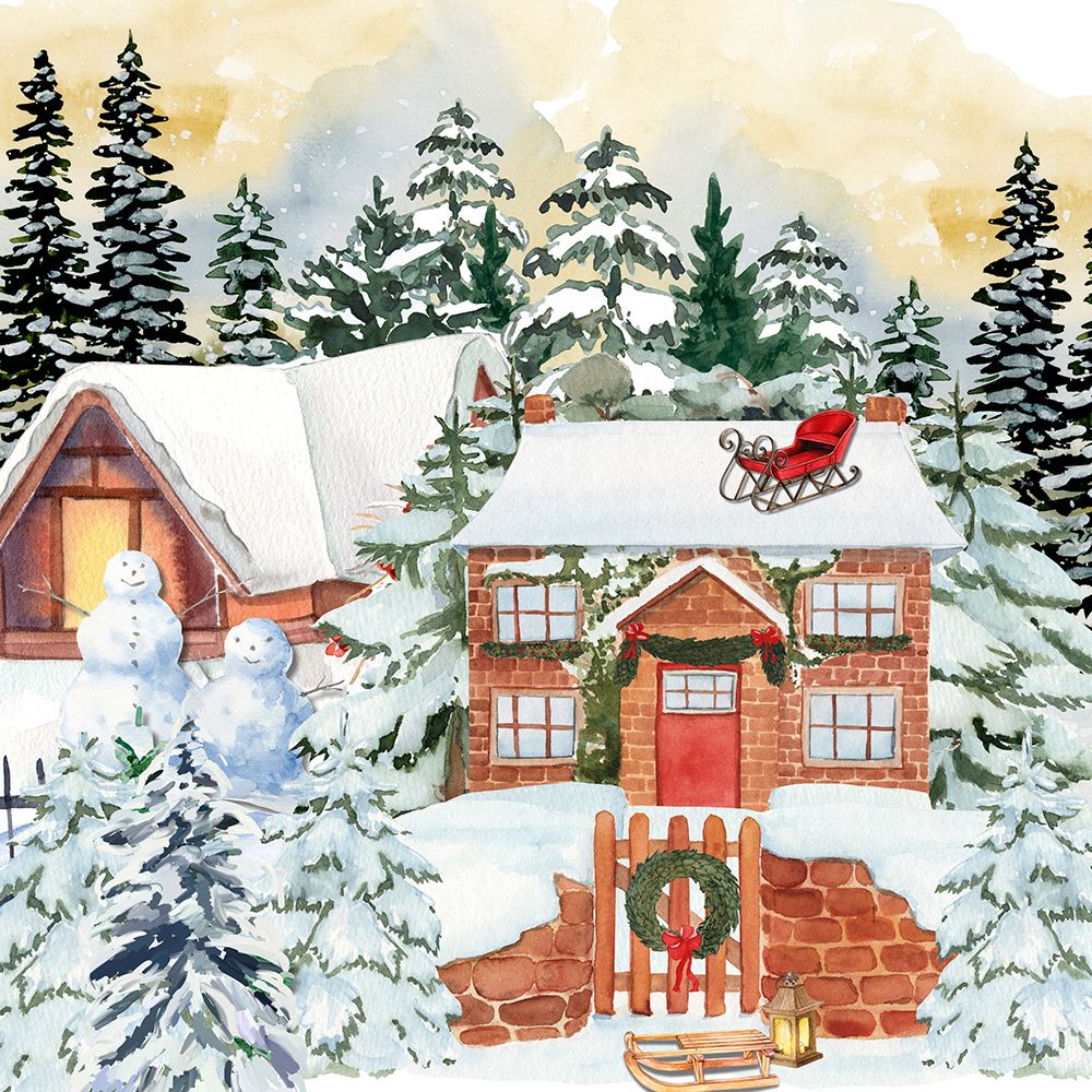 Santa Was Here art print by Jesse Keith for $57.95 CAD