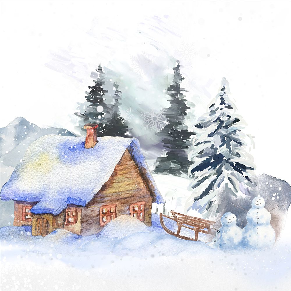 Snowmen art print by Jesse Keith for $57.95 CAD