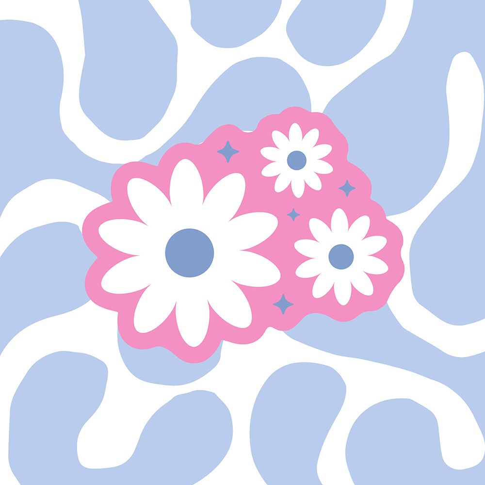 Groovy Daisy 1 art print by Jesse Keith for $57.95 CAD