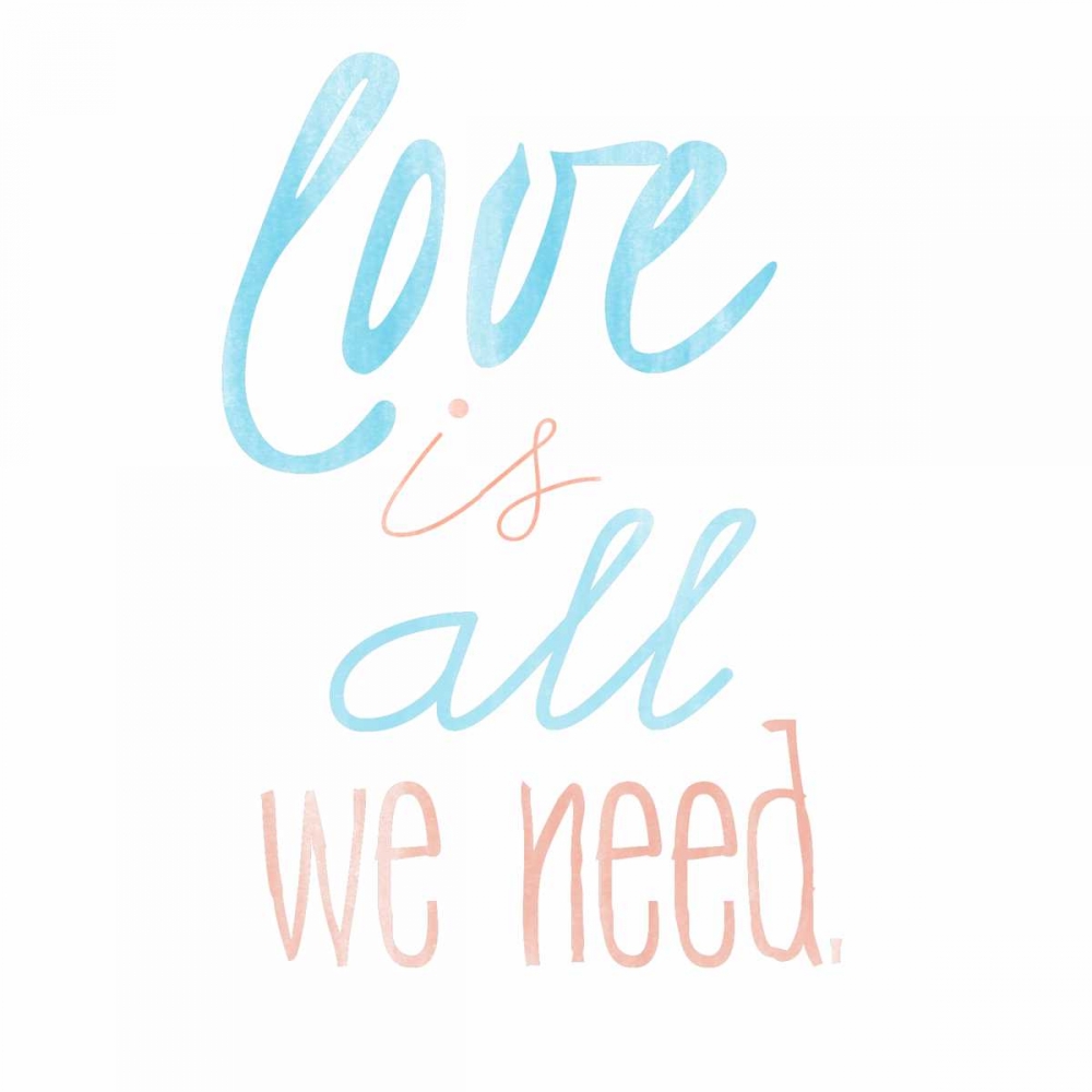 Love Is All art print by Jelena Matic for $57.95 CAD