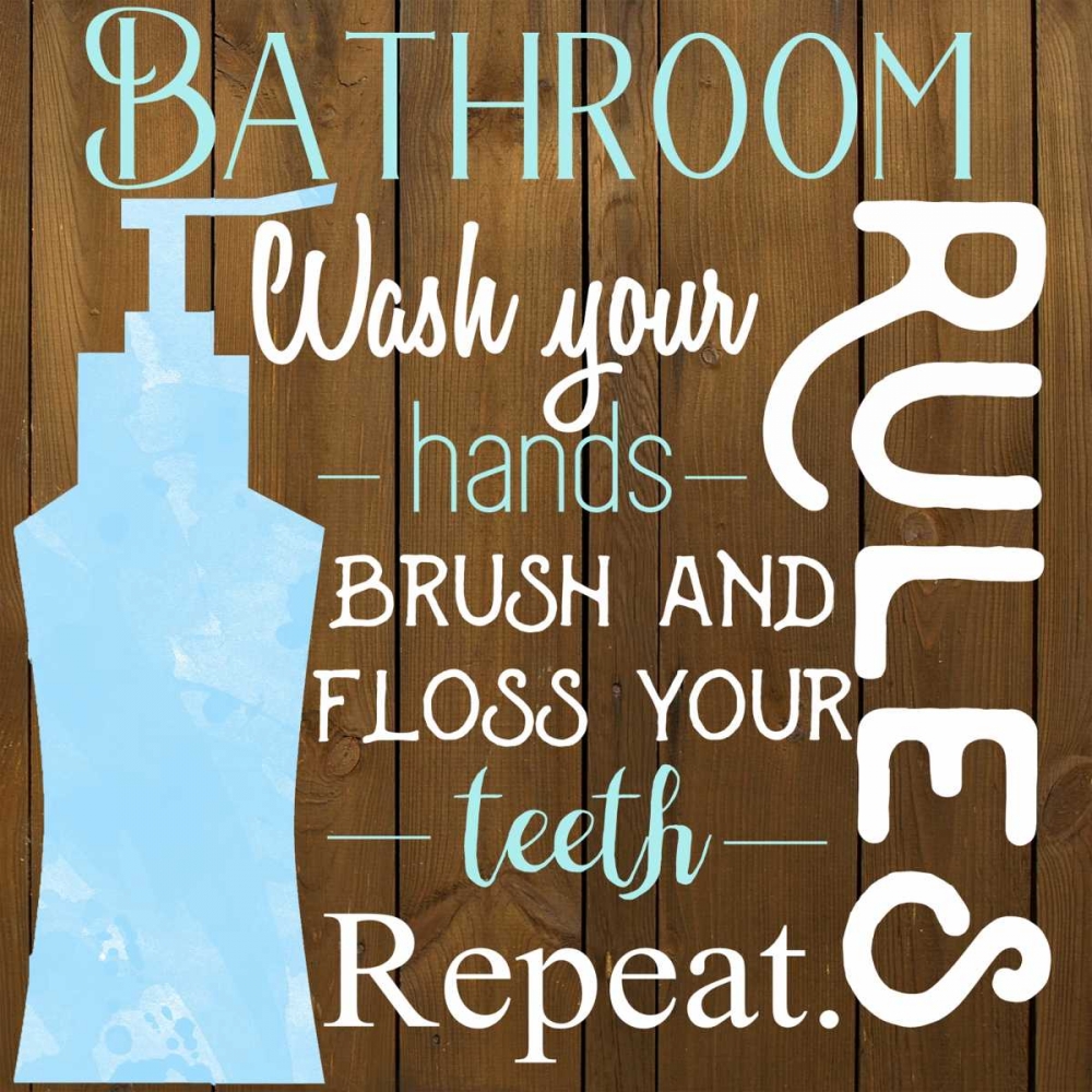 Bathroom Repeat art print by Jelena Matic for $57.95 CAD