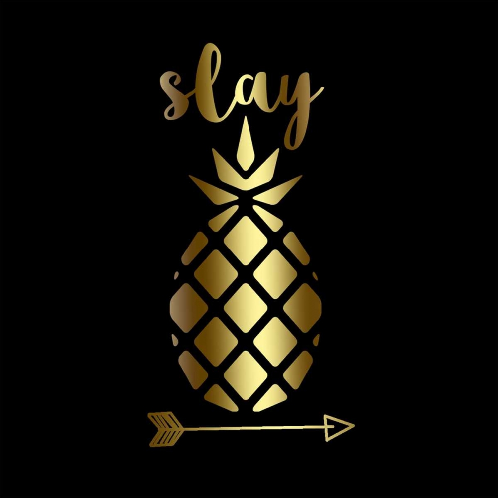 Slay Black Gold art print by Jelena Matic for $57.95 CAD