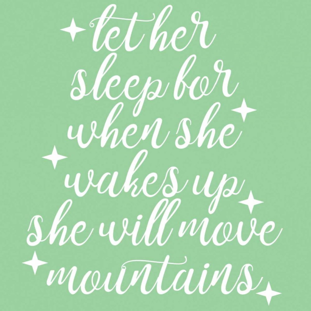 She Will Move Mountains art print by Jelena Matic for $57.95 CAD