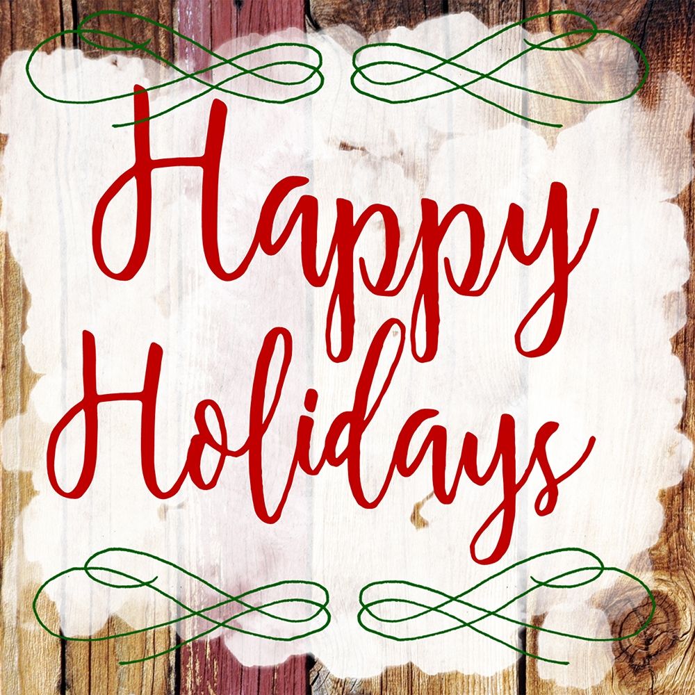 Happy Holidays art print by Jelena Matic for $57.95 CAD