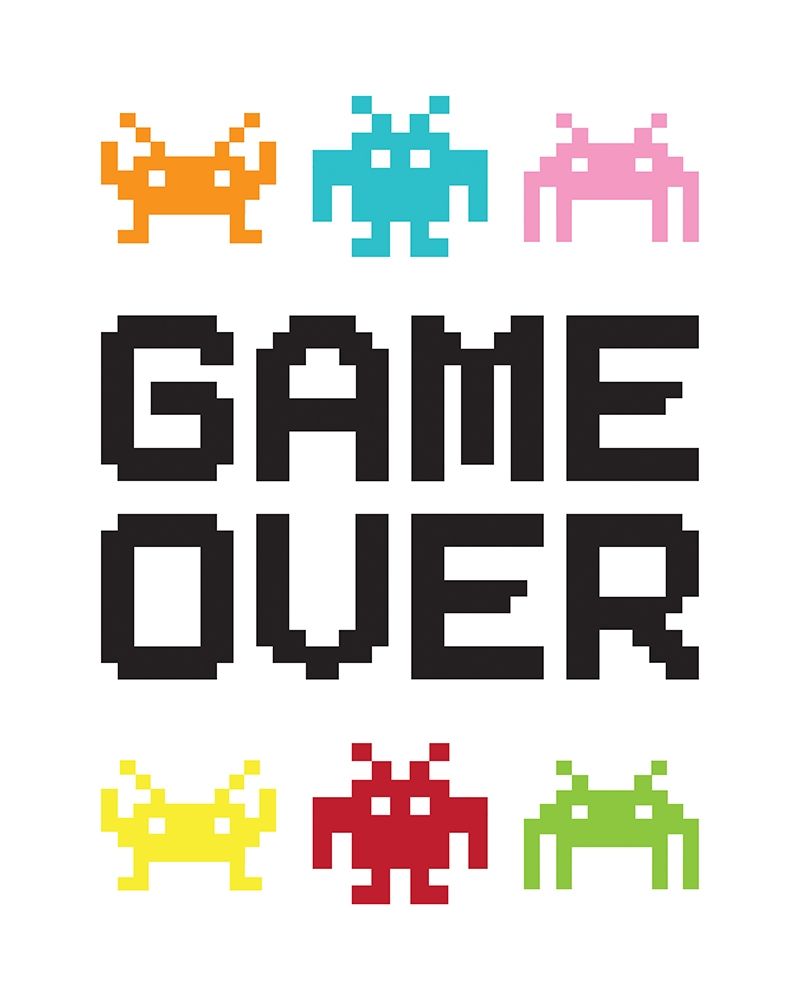 Game Over 2 art print by Jennifer McCully for $57.95 CAD