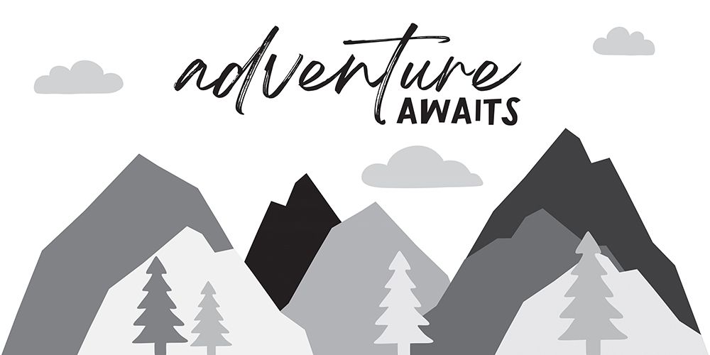 Adventure Awaits art print by Jennifer McCully for $57.95 CAD