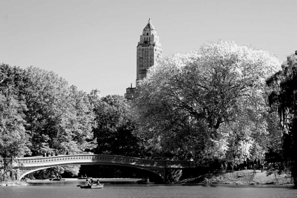 Circular Central Park Bridge art print by Jace Grey for $57.95 CAD