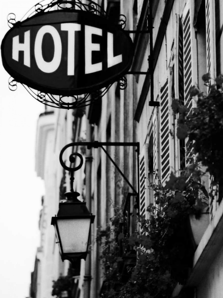 Paris Hotel art print by Jace Grey for $57.95 CAD