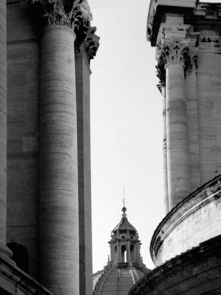 Vatican Dome and Column art print by Jace Grey for $57.95 CAD