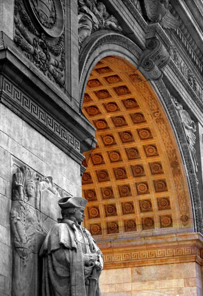 Washington Square Arch BWC 1 art print by Jeff Pica for $57.95 CAD