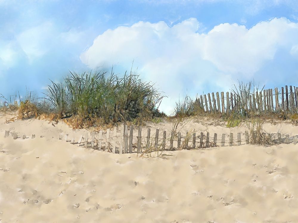 A Sun Beach Day 1 art print by Jeff Pica for $57.95 CAD