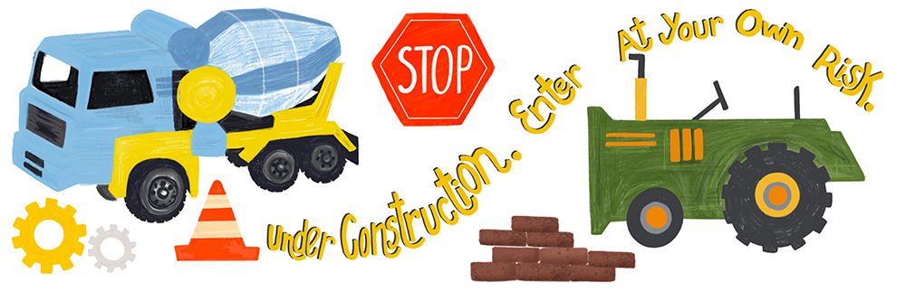 Construction Panel 2 V3 art print by Juliet Rose Philips for $57.95 CAD