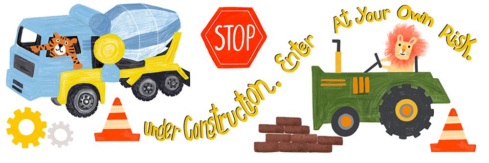Construction Panel 2 art print by Juliet Rose Philips for $57.95 CAD