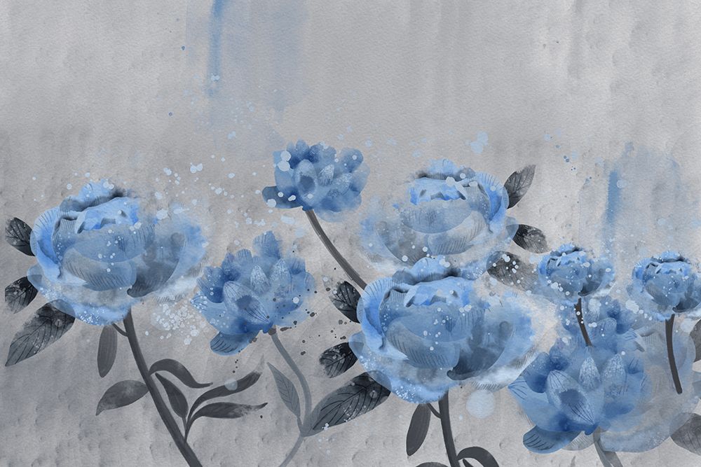 Peonies Field art print by Juliet Rose Philips for $57.95 CAD