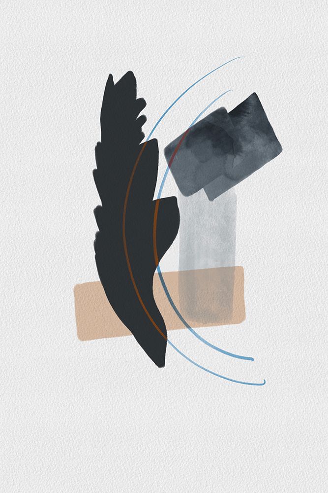 Shapes In Motion 1 art print by Juliet Rose Philips for $57.95 CAD
