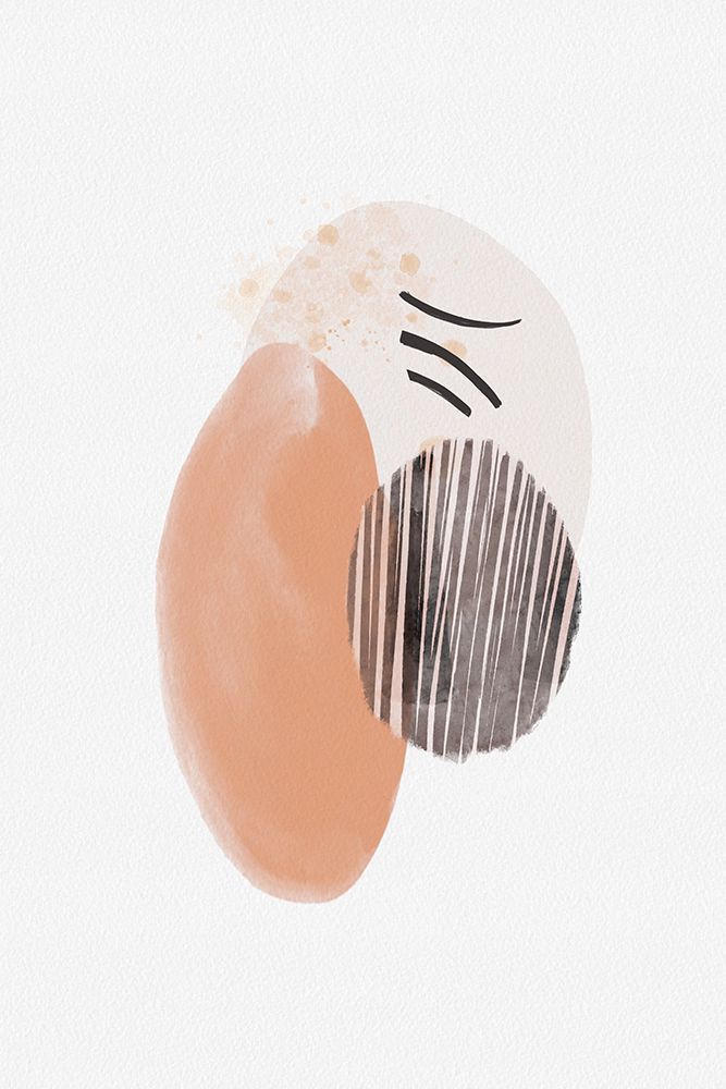 Shapes Serene 1 art print by Juliet Rose Philips for $57.95 CAD