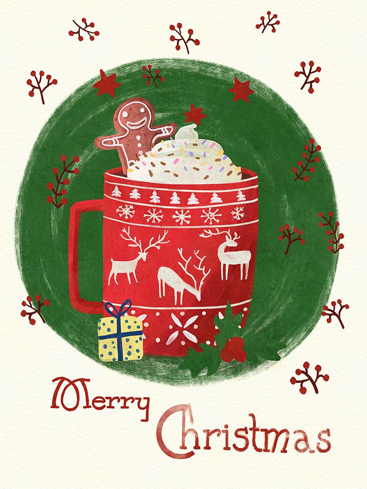 Cocoa Mug art print by Juliet Rose Philips for $57.95 CAD