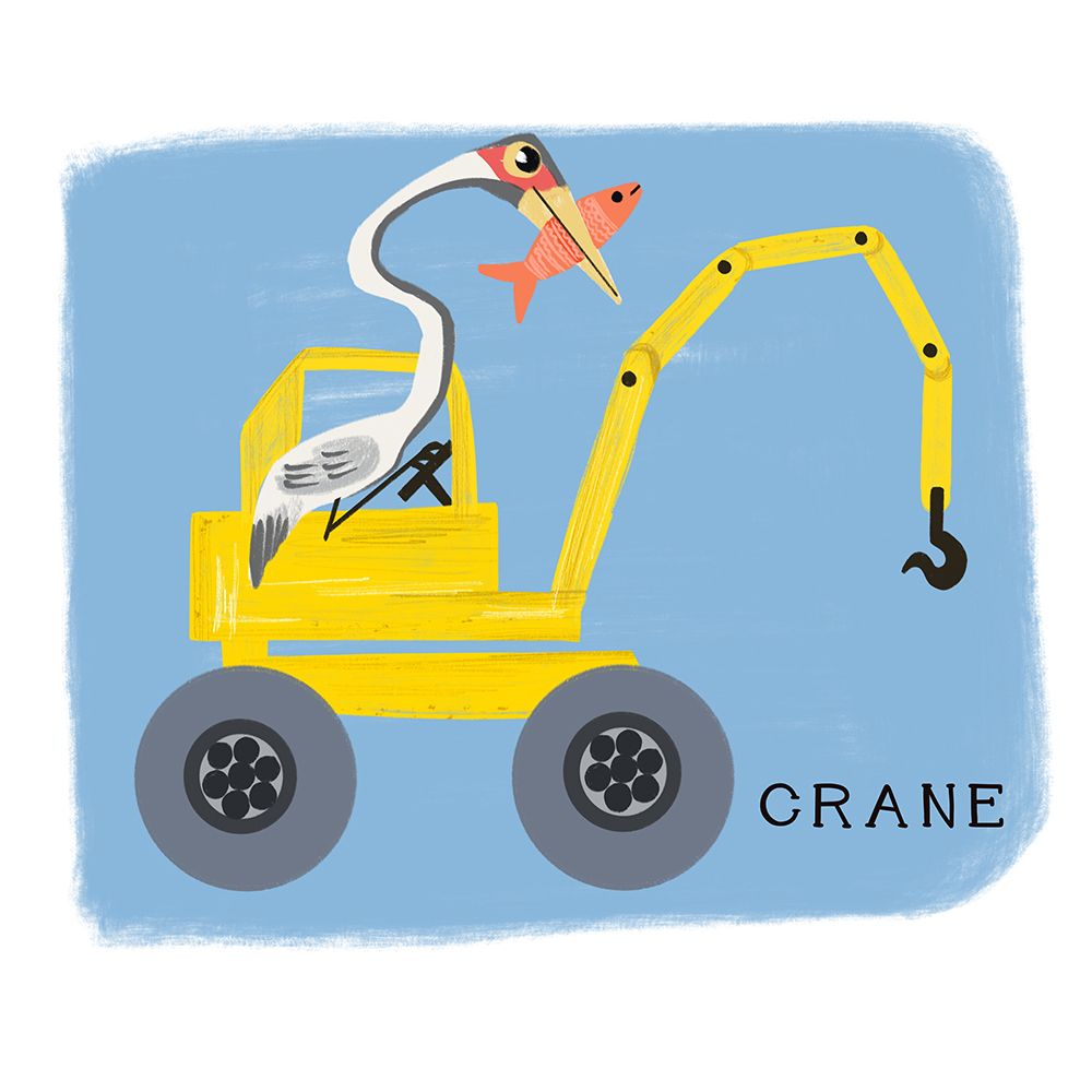 Construction Color 2 art print by Juliet Rose Philips for $57.95 CAD