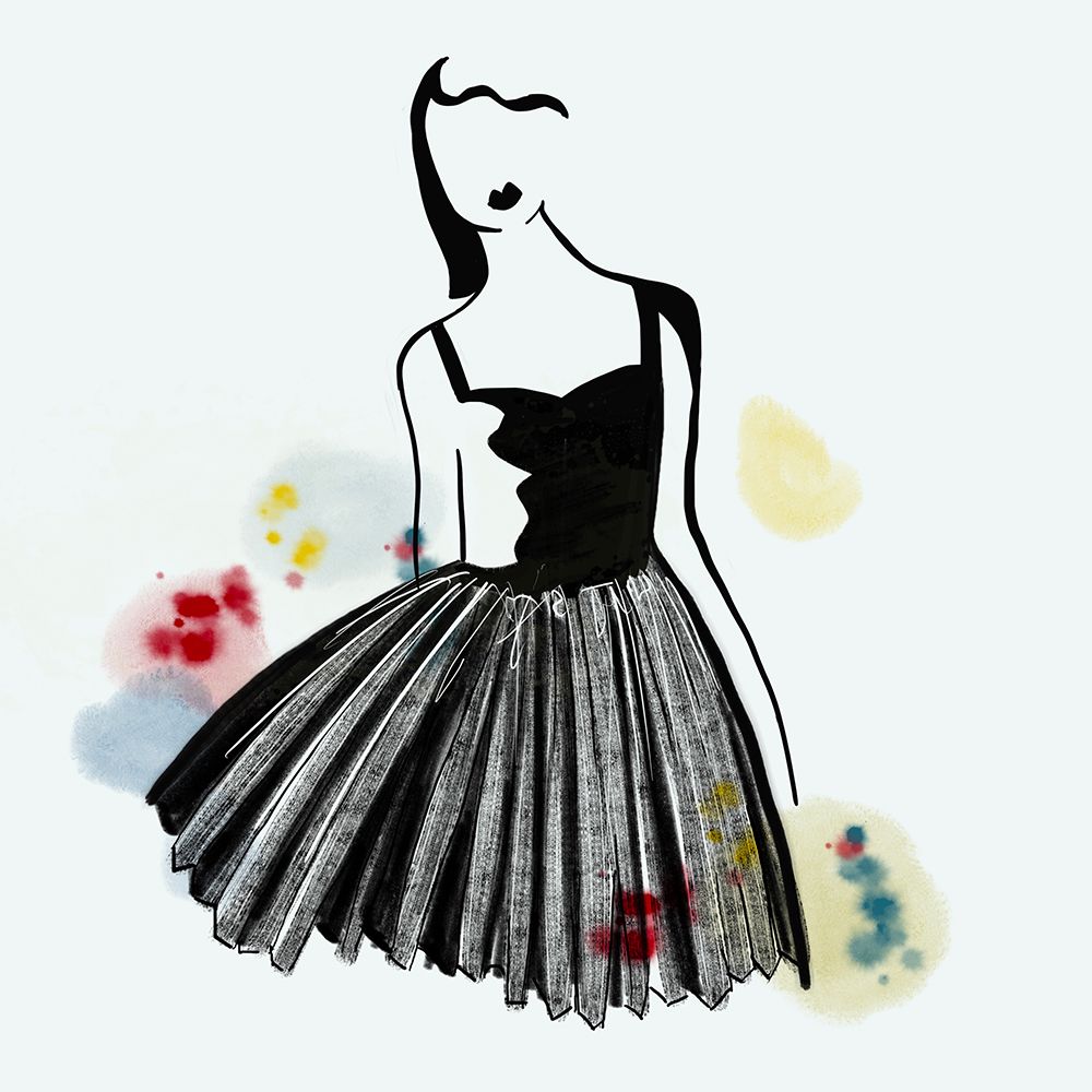 Lady Glam 2 art print by Juliet Rose Philips for $57.95 CAD