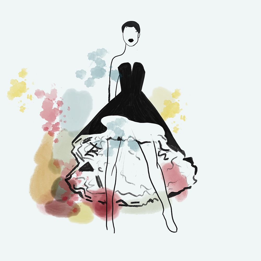 Lady Glam 3 art print by Juliet Rose Philips for $57.95 CAD
