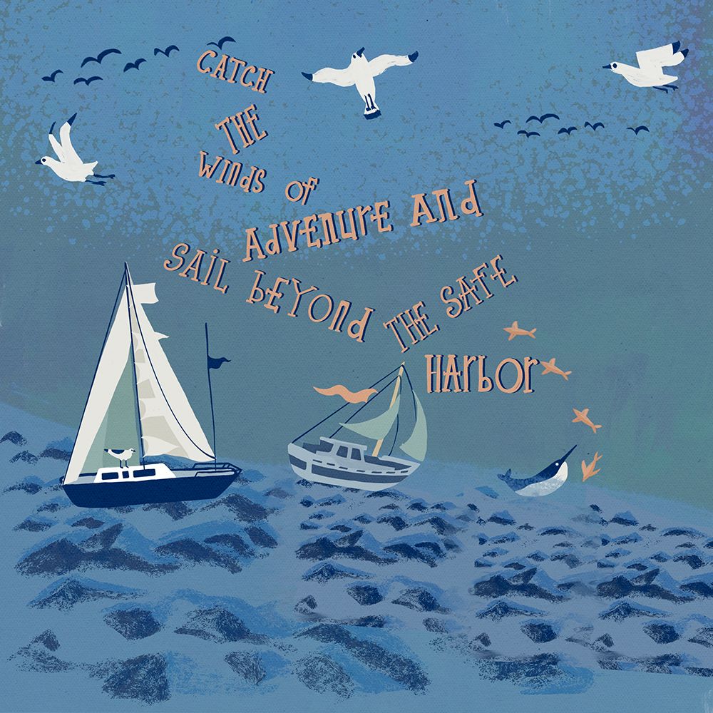 Catch The Winds art print by Juliet Rose Philips for $57.95 CAD