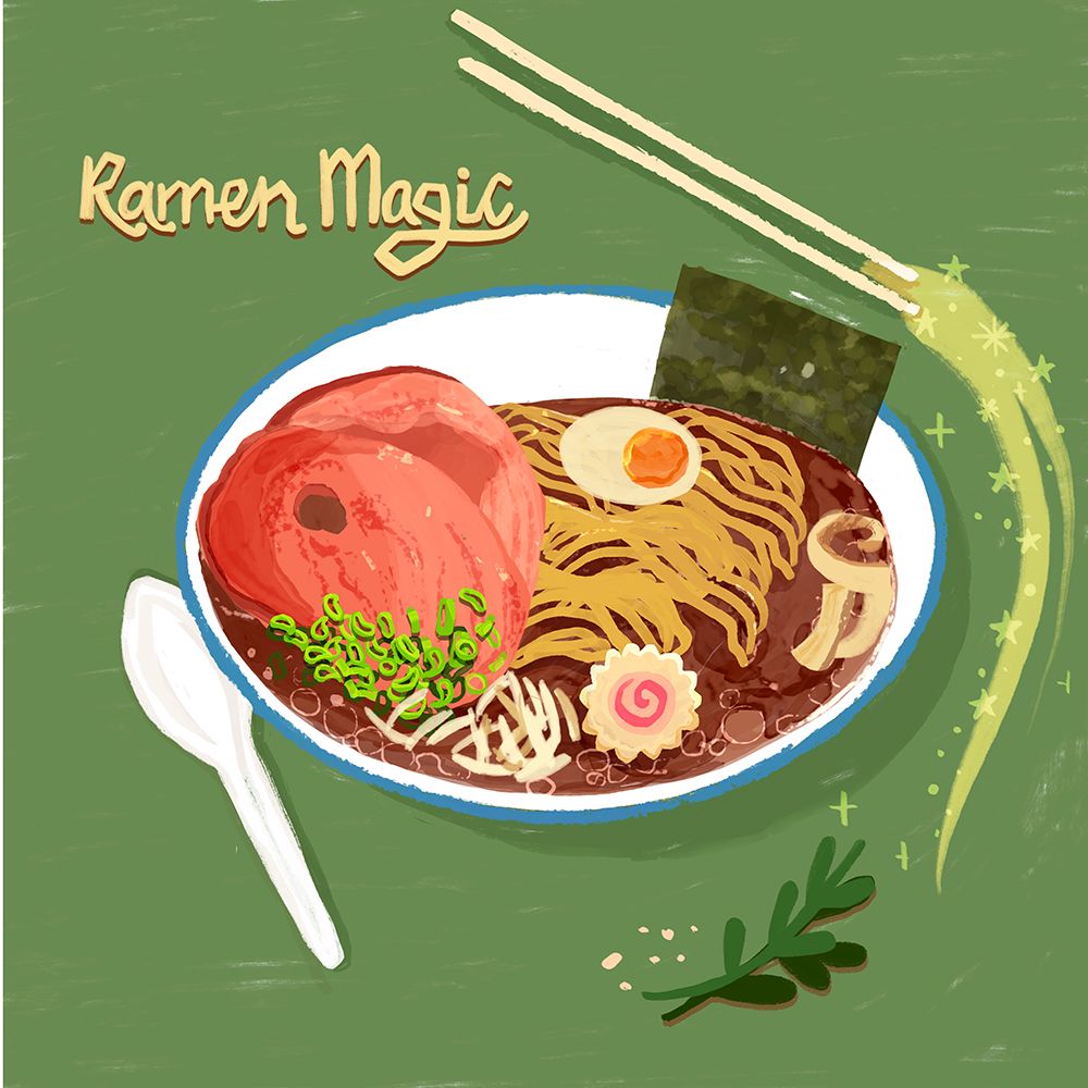 Ramen Magic 1 art print by Juliet Rose Philips for $57.95 CAD