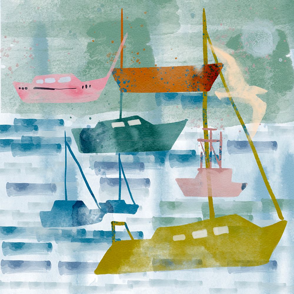 Seashore 2 art print by Juliet Rose Philips for $57.95 CAD