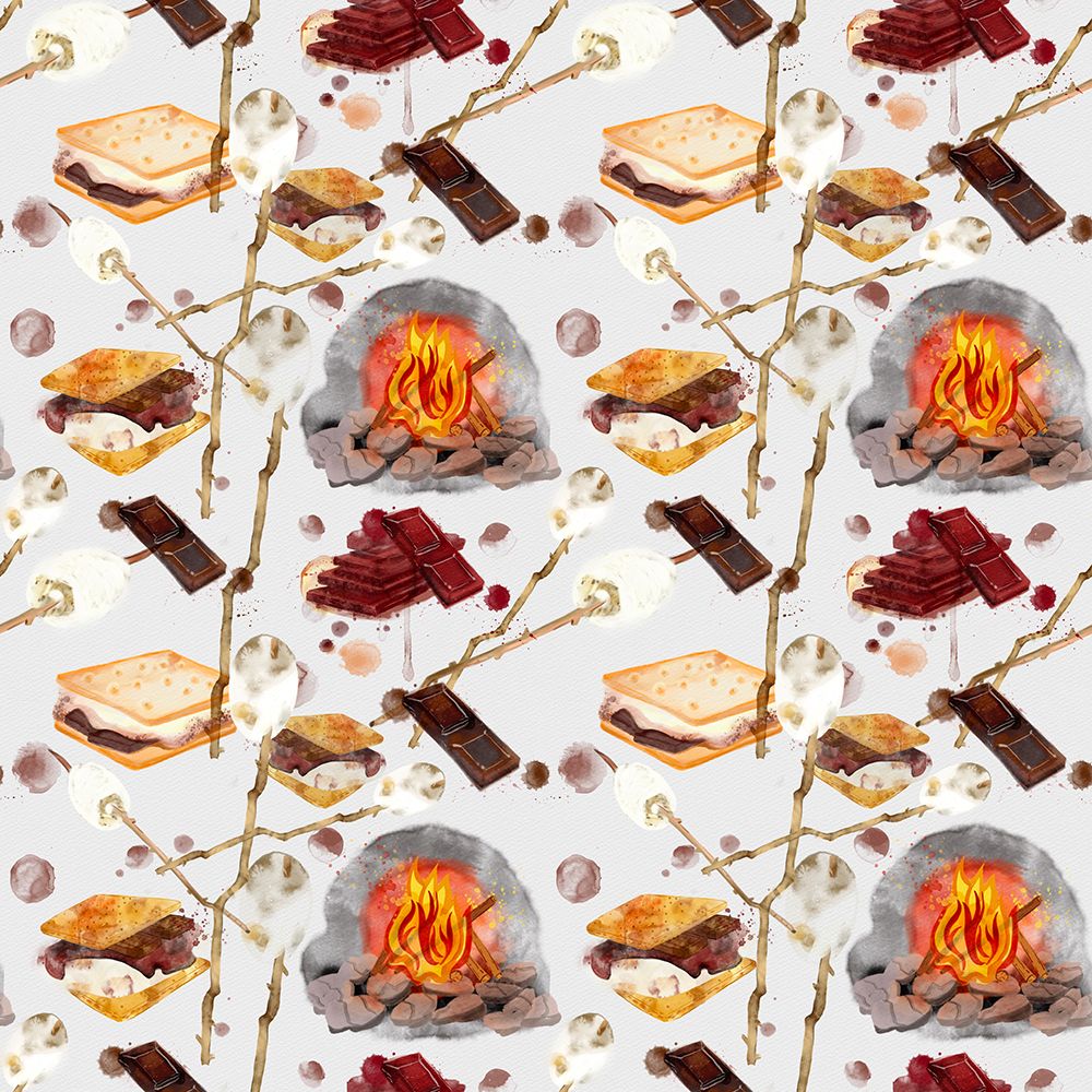 Eat Smores art print by Juliet Rose Philips for $57.95 CAD