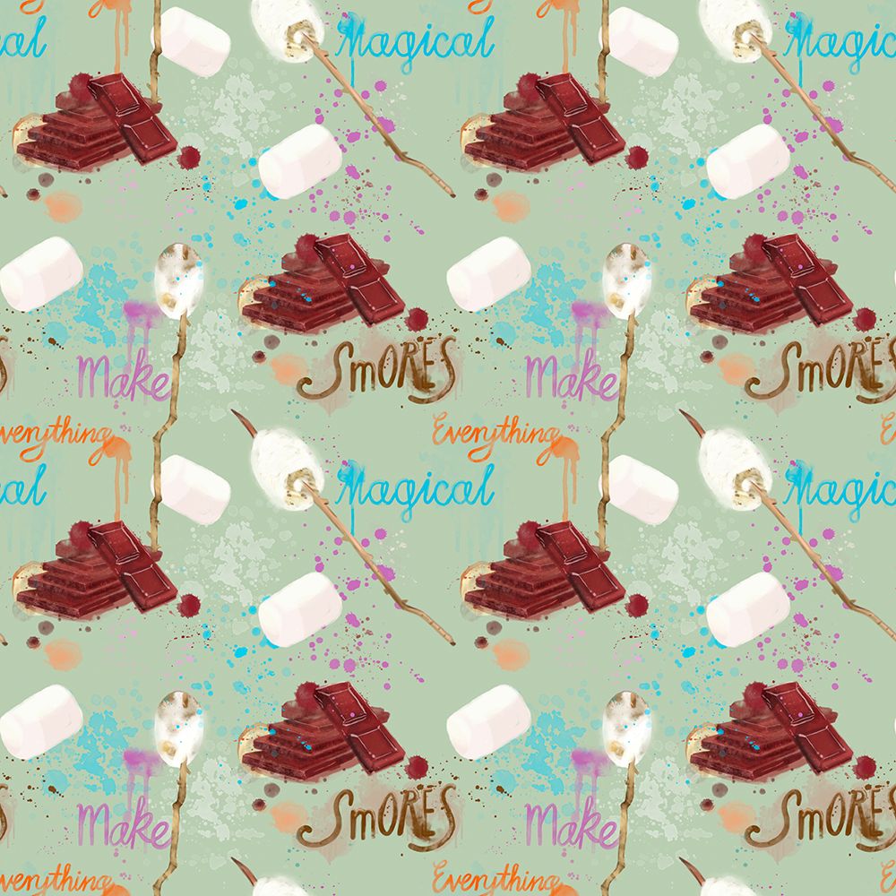 Smores Pattern 3 art print by Juliet Rose Philips for $57.95 CAD