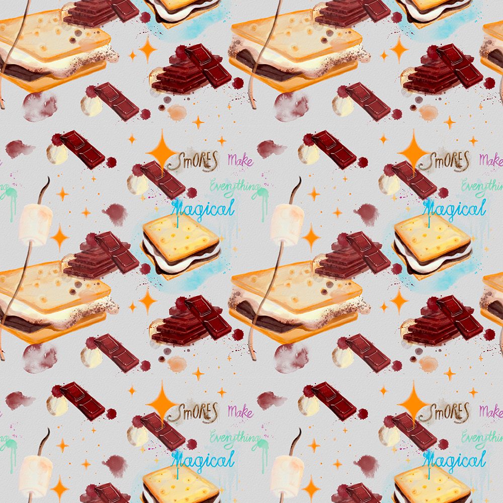 Smore Smores Please art print by Juliet Rose Philips for $57.95 CAD