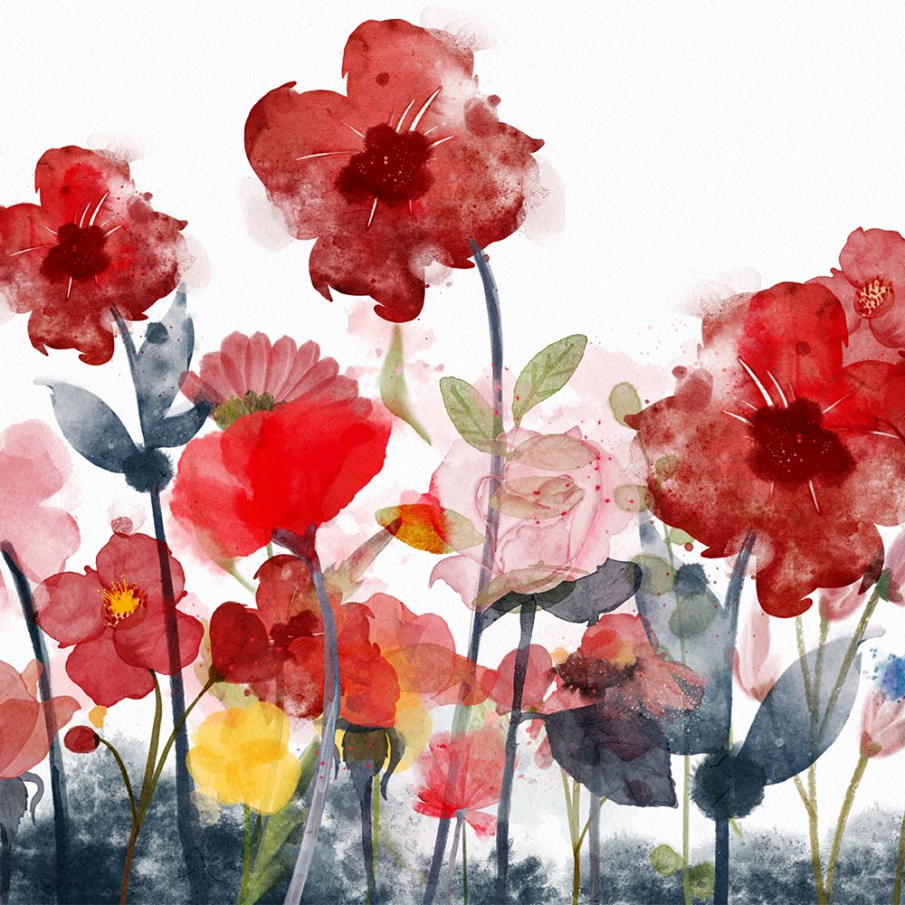 Wild Flowers 1 art print by Juliet Rose Philips for $57.95 CAD