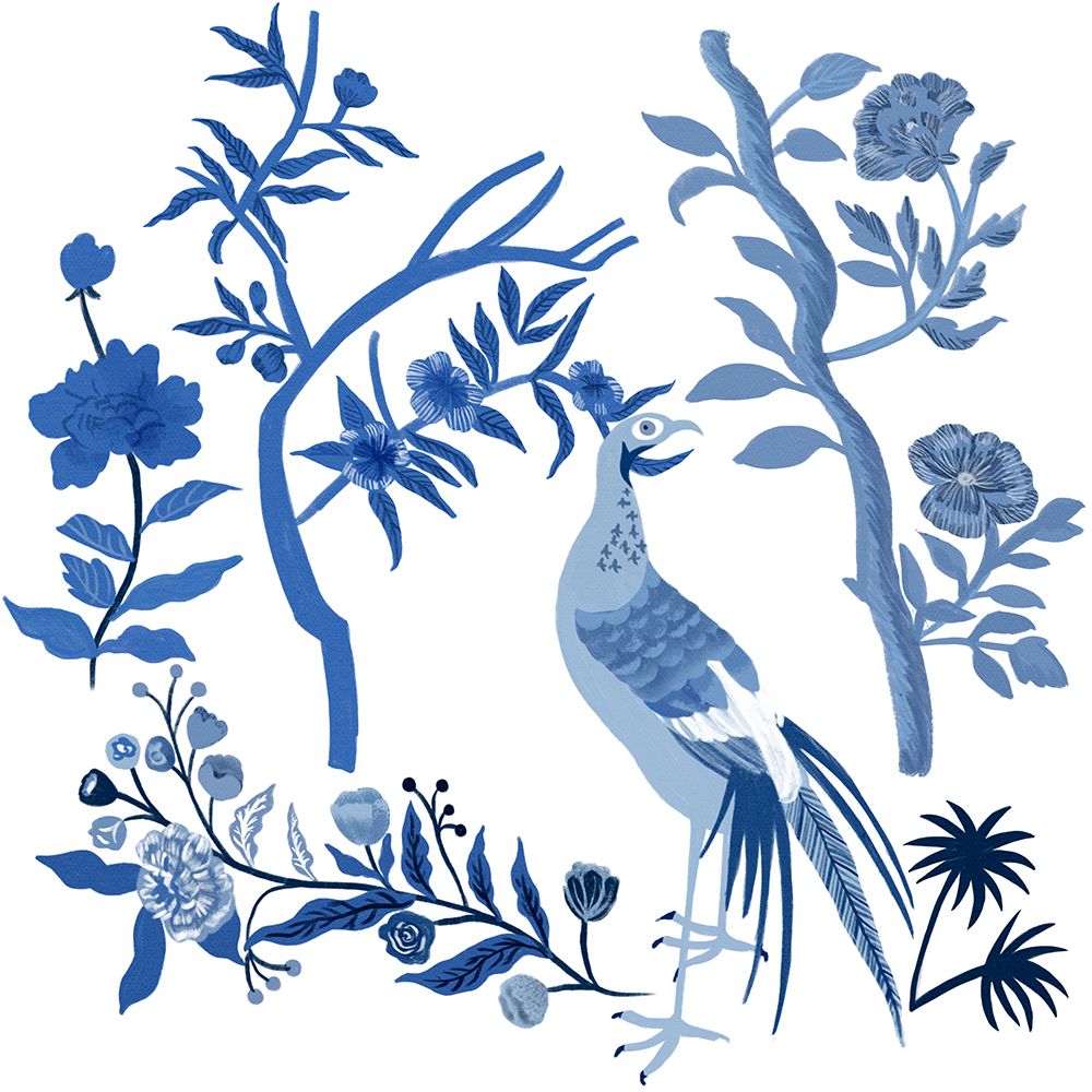 Chinoiserie 1 art print by Juliet Rose Philips for $57.95 CAD