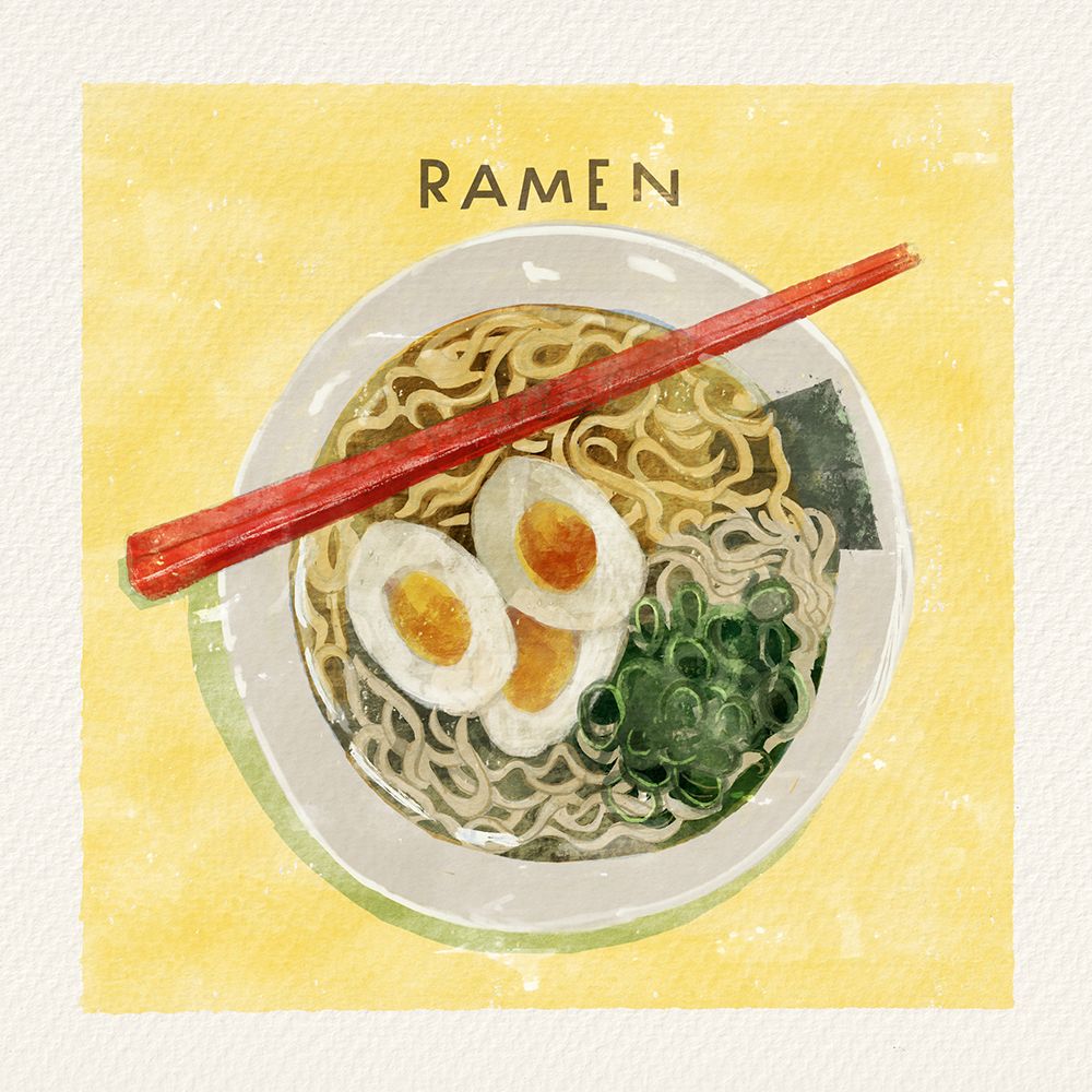 Ramen Yum V2 art print by Juliet Rose Philips for $57.95 CAD
