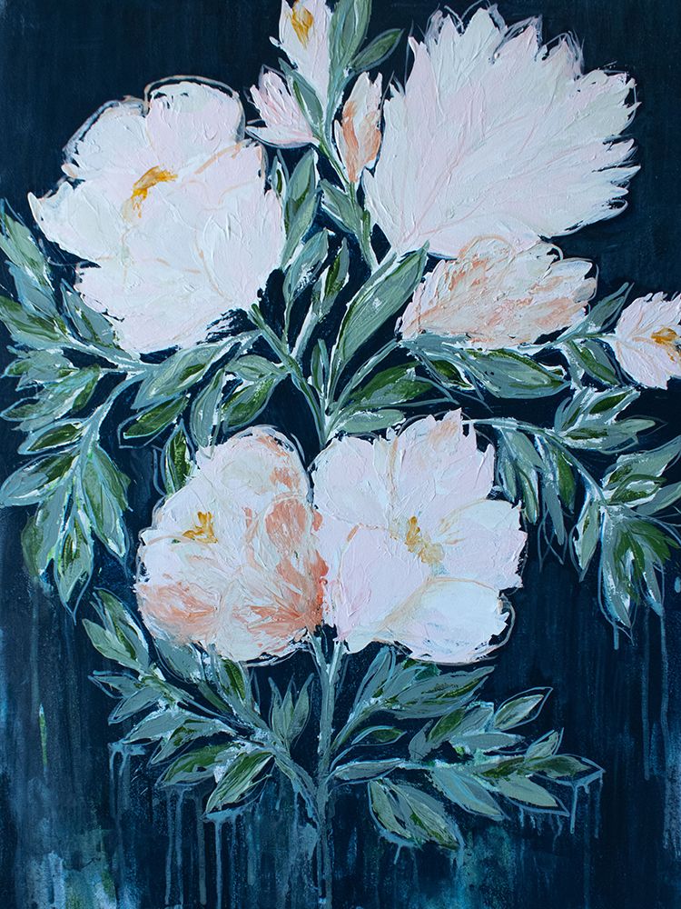 Midnight Blooms art print by Jessica Skinner for $57.95 CAD