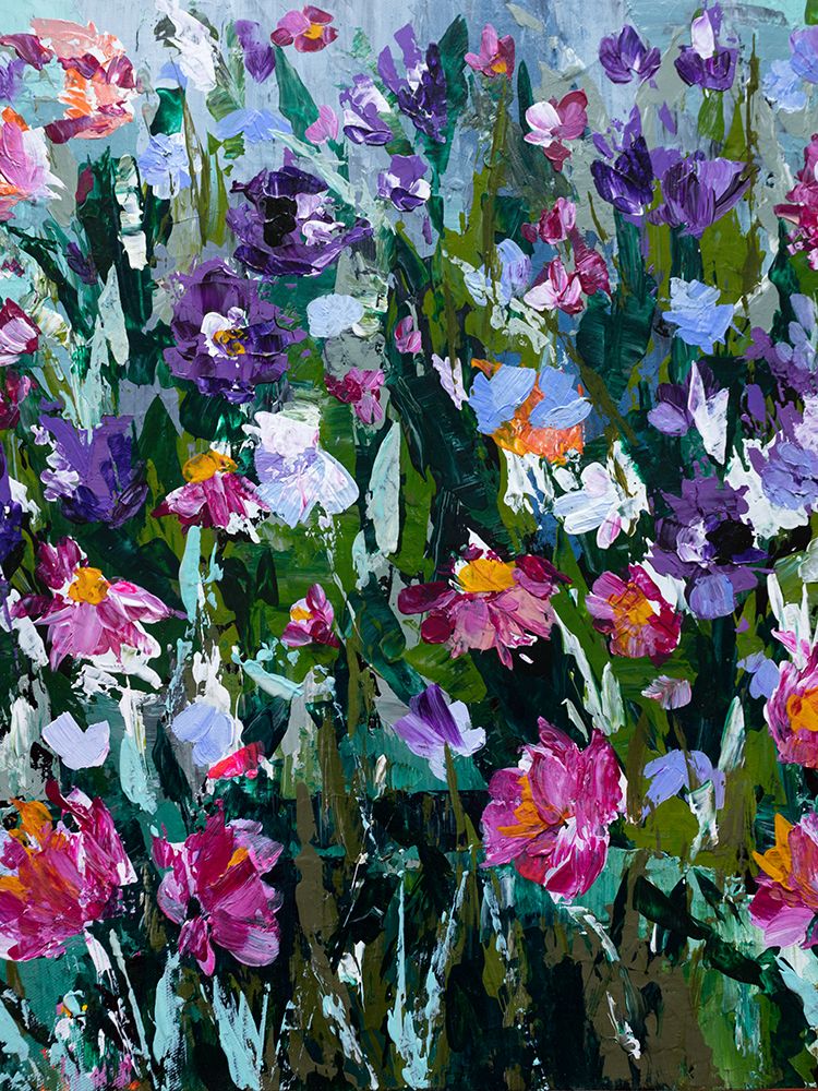 Wild Flower Field art print by Jessica Skinner for $57.95 CAD