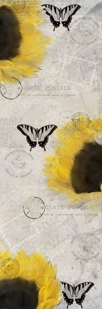 Carte Postale Sunflowers art print by Kimberly Allen for $57.95 CAD