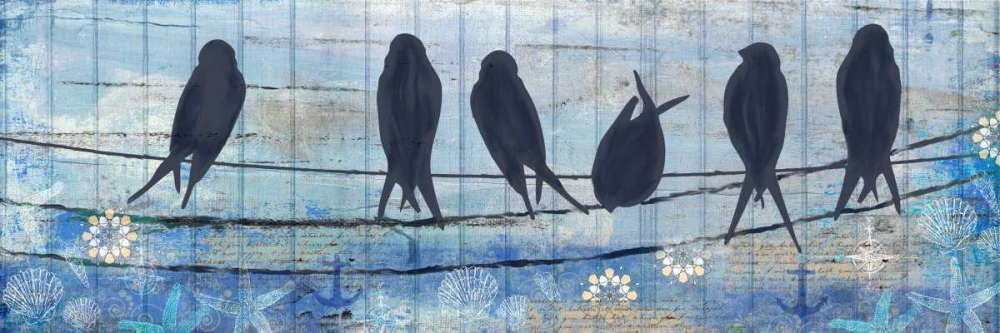 Coastal Birds art print by Kimberly Allen for $57.95 CAD